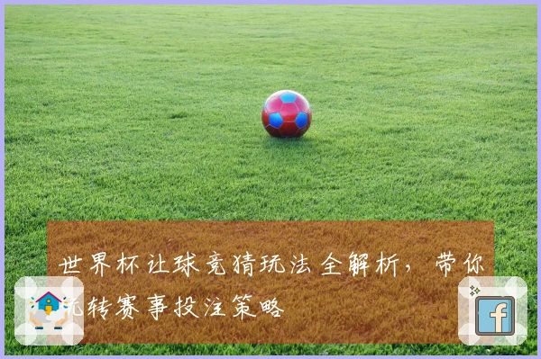 世界杯让球竞猜玩法全解析，带你玩转赛事投注策略